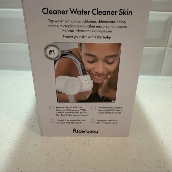 Filterbaby Faucet Filter Essential White NEW IN BOX - Picture 2 of 3